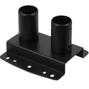 Modular Dual Pole Ceiling / Floor Plate For wood or concrete ceilings