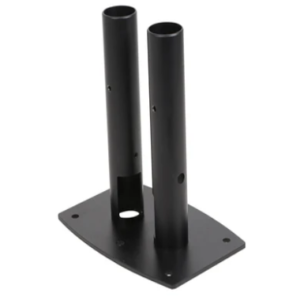 Modular Series Dual-Pole Free Standing Floor Plate For wood